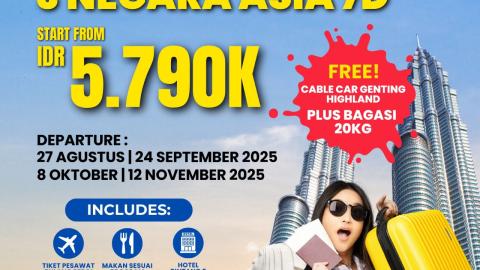 TOUR 3 NEGARA MURAH 2025