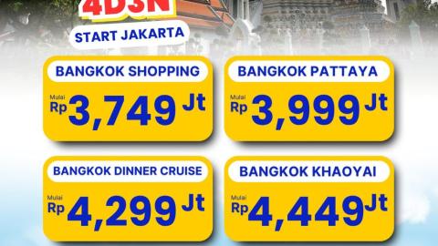 Paket Tour Bangkok 2026