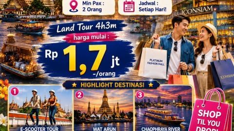 Paket Tour Bangkok Shopping 2026