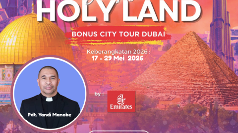 PAKET ZIARAH HOLYLAND LENGKAP 2026 