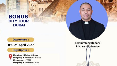 PAKET ZIARAH HOLYLAND LENGKAP 2027 
