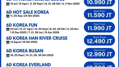 TOUR KOREA MURAH 2026